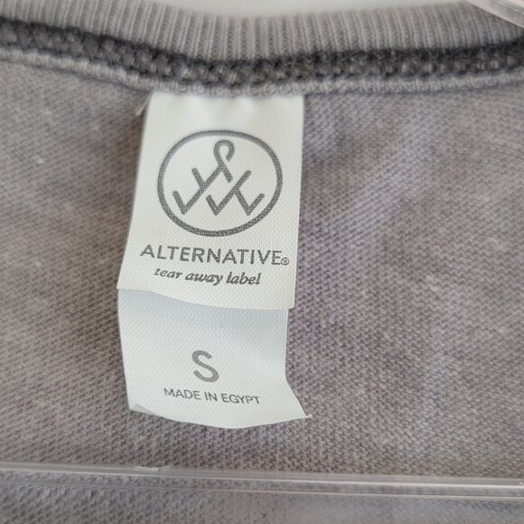 Alternative Apparel My Mission Is ____ Gray Short Sleeve T-Shirt Small - Picture 2 of 8